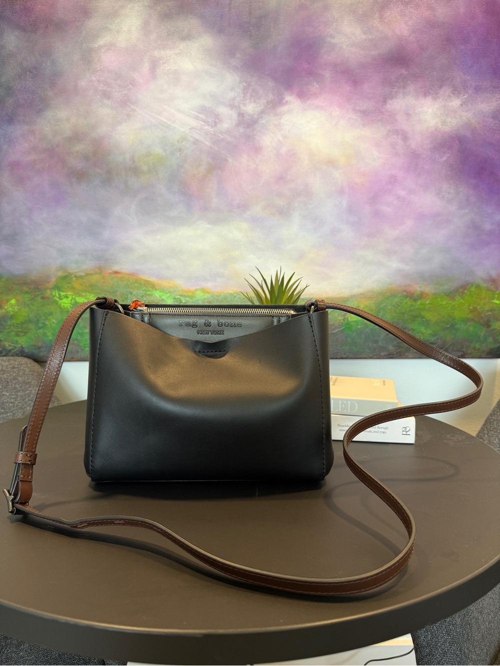 rag & bone Black Passenger Crossbody
